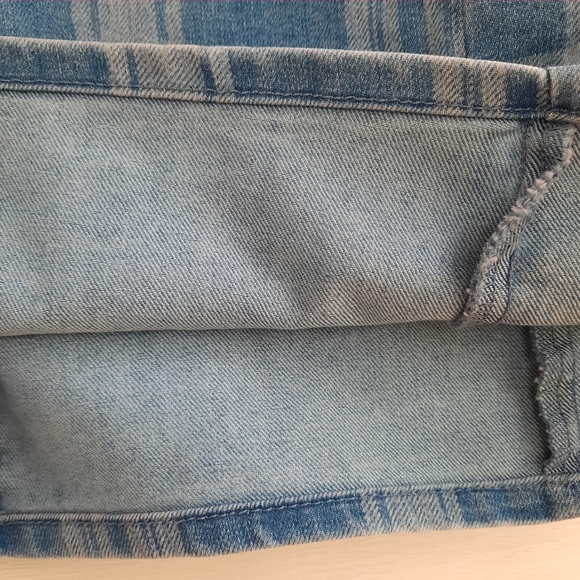 DIvided H&M Woven Fabric Womens Fitted Mini Dress Zip Side Spaghetti Straps SZ M - Picture 11 of 12